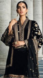 Black Velvet Suit - Image 2