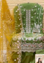 Organza Heavy Embroidery Suit - Image 3