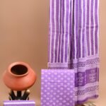 Beautiful Hand block Printed Cotton suits with mulmul cotton Dupatta